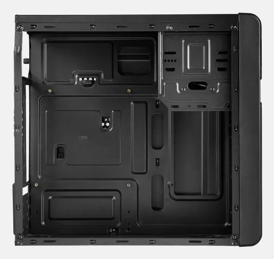 Caja Microatx APPC-301F 3x3.5” 2x2.5” 1xCDROM USB2.0 USB3.0 GRAF. MAX. 340 Mm F.A 500W Negro — vista detalle 2