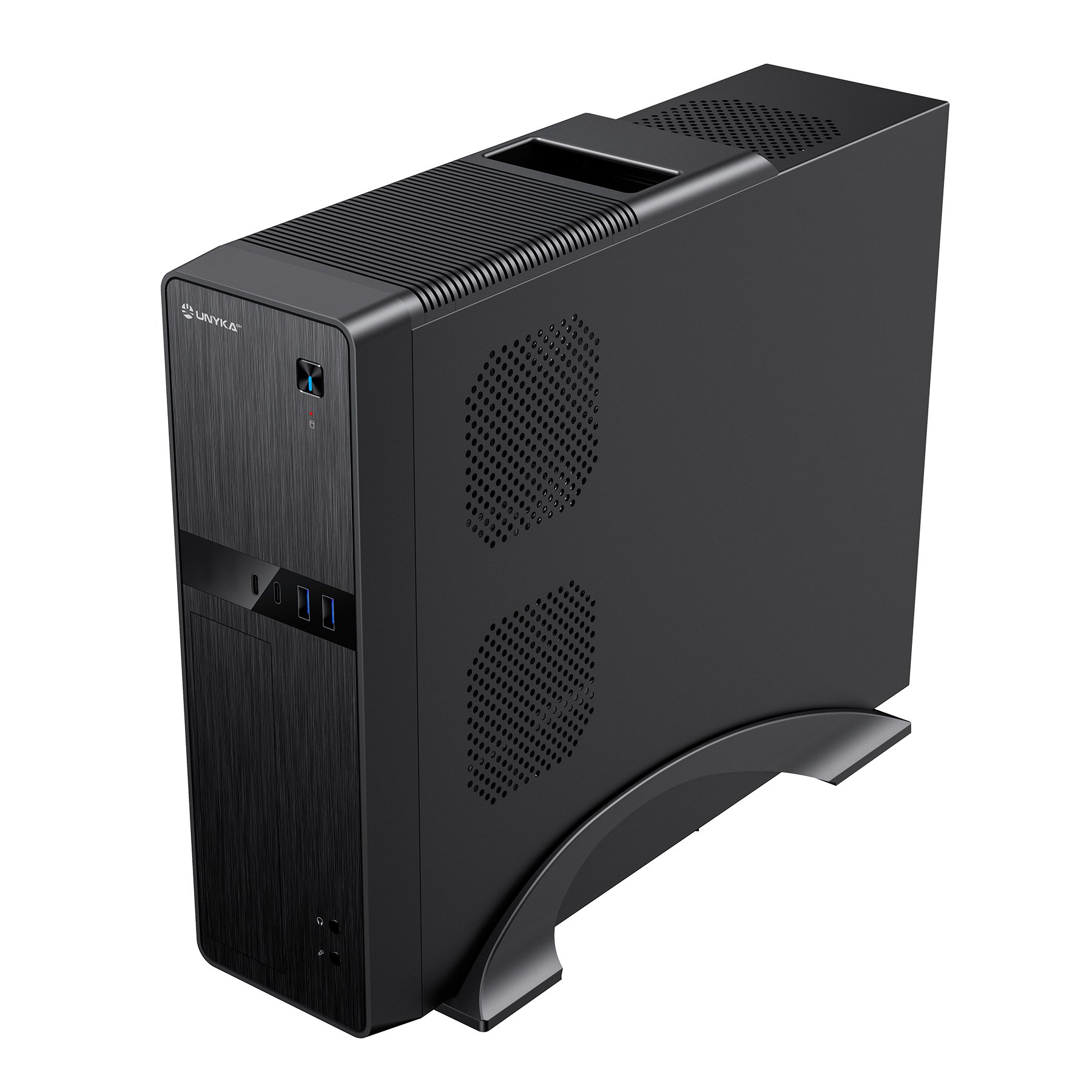 UNYKAch UK2011 — Micro ATX Slim compacta con fuente SFX 450W 8