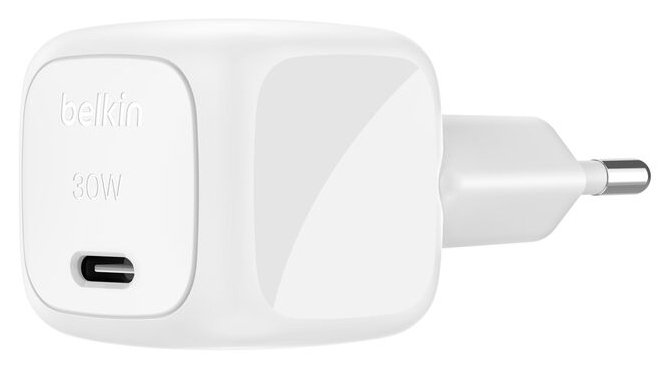 BELKIN WCA008KQ1MWH-B6 — Cargador USB-C 30W con cable incluido 2