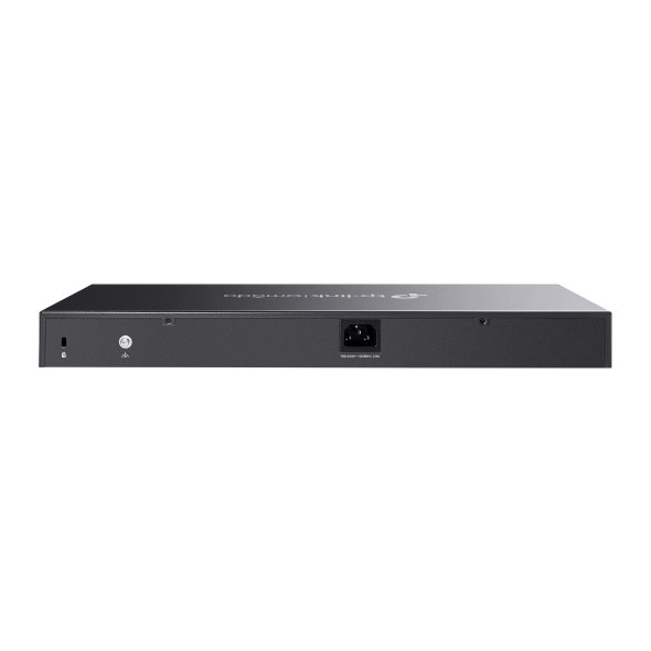 Switch Gestionable L2+ TP-LINK SX3832 24x10Gbps 8xSFP+10Gb APP Omada Metalico Enrackable — vista detalle 1
