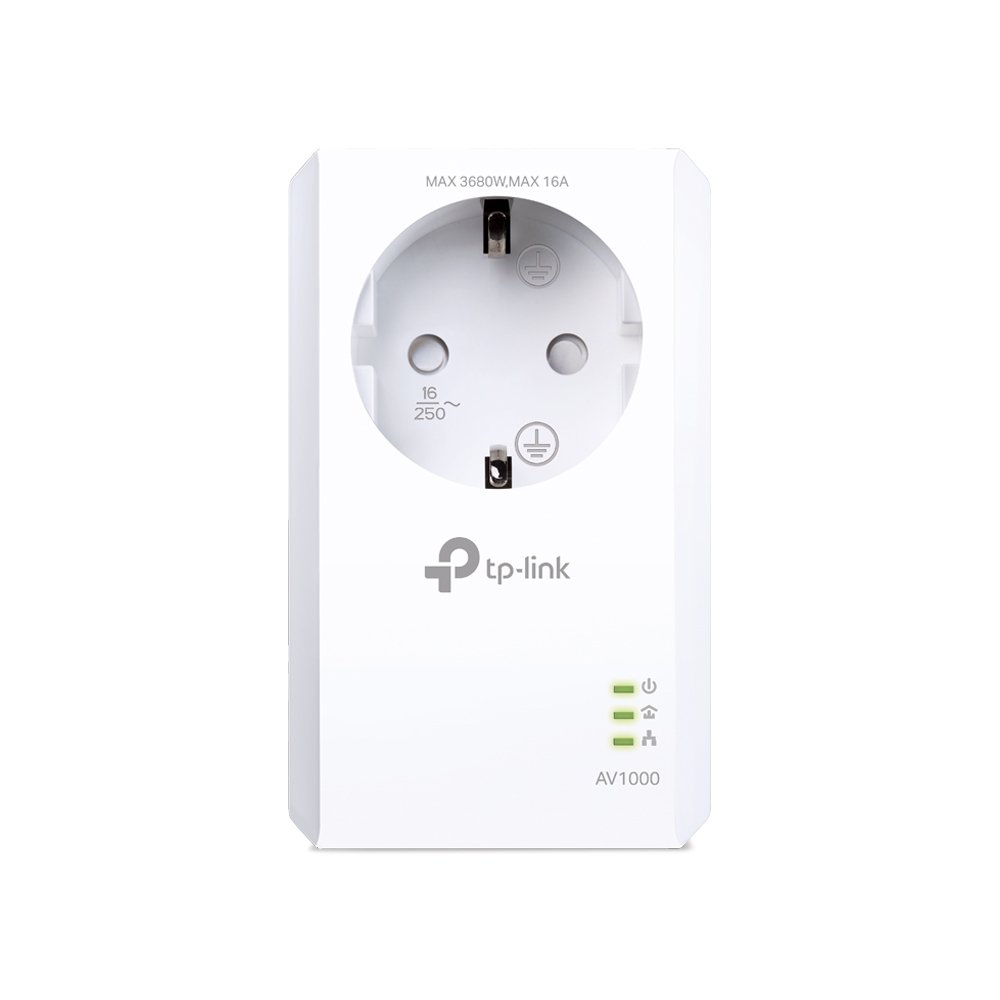 TP-Link PA7017 — Adaptador Powerline 1000 Mbps con enchufe integrado 2