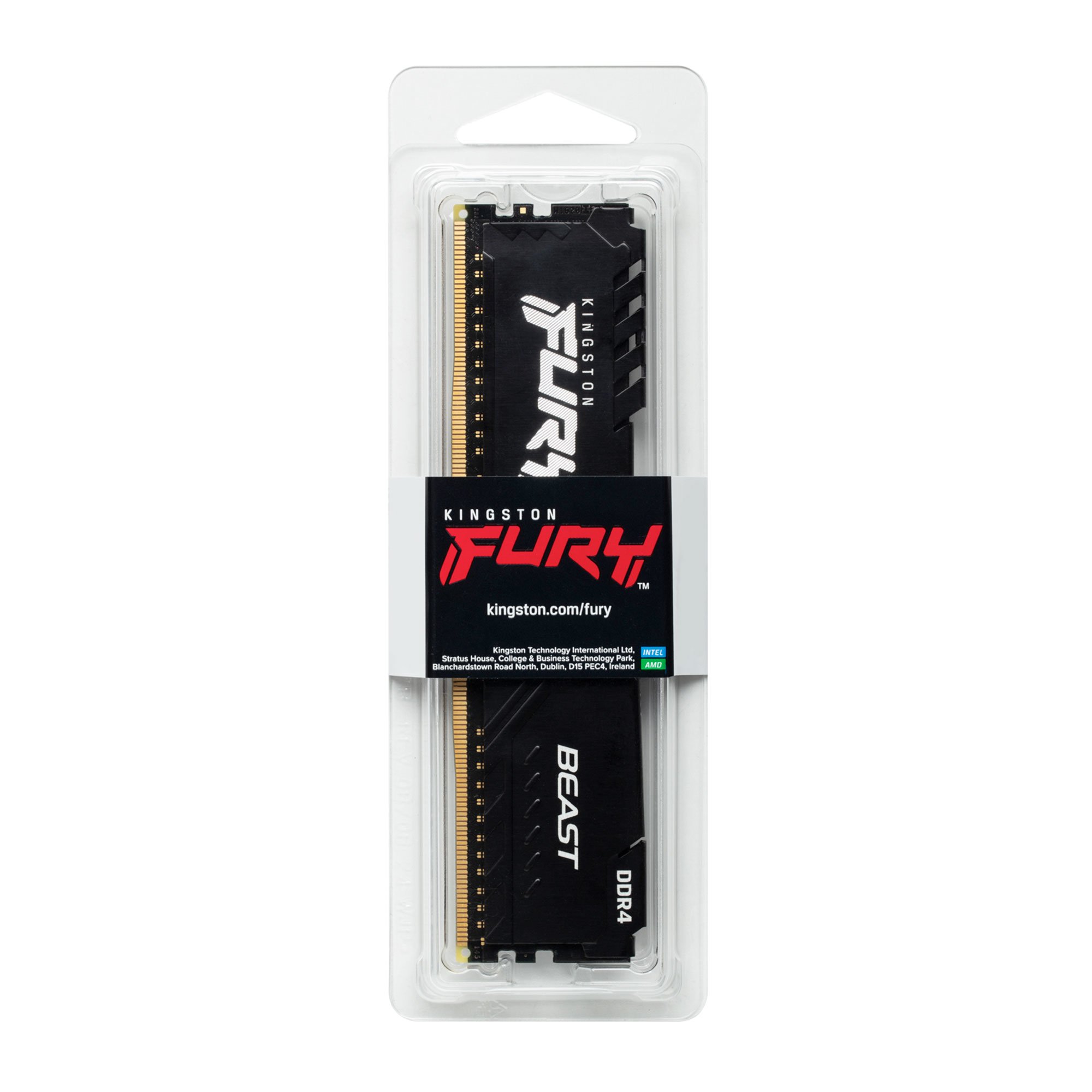Kingston Fury Beast 16GB DDR4 3200MHz — Memoria de alto rendimiento 5