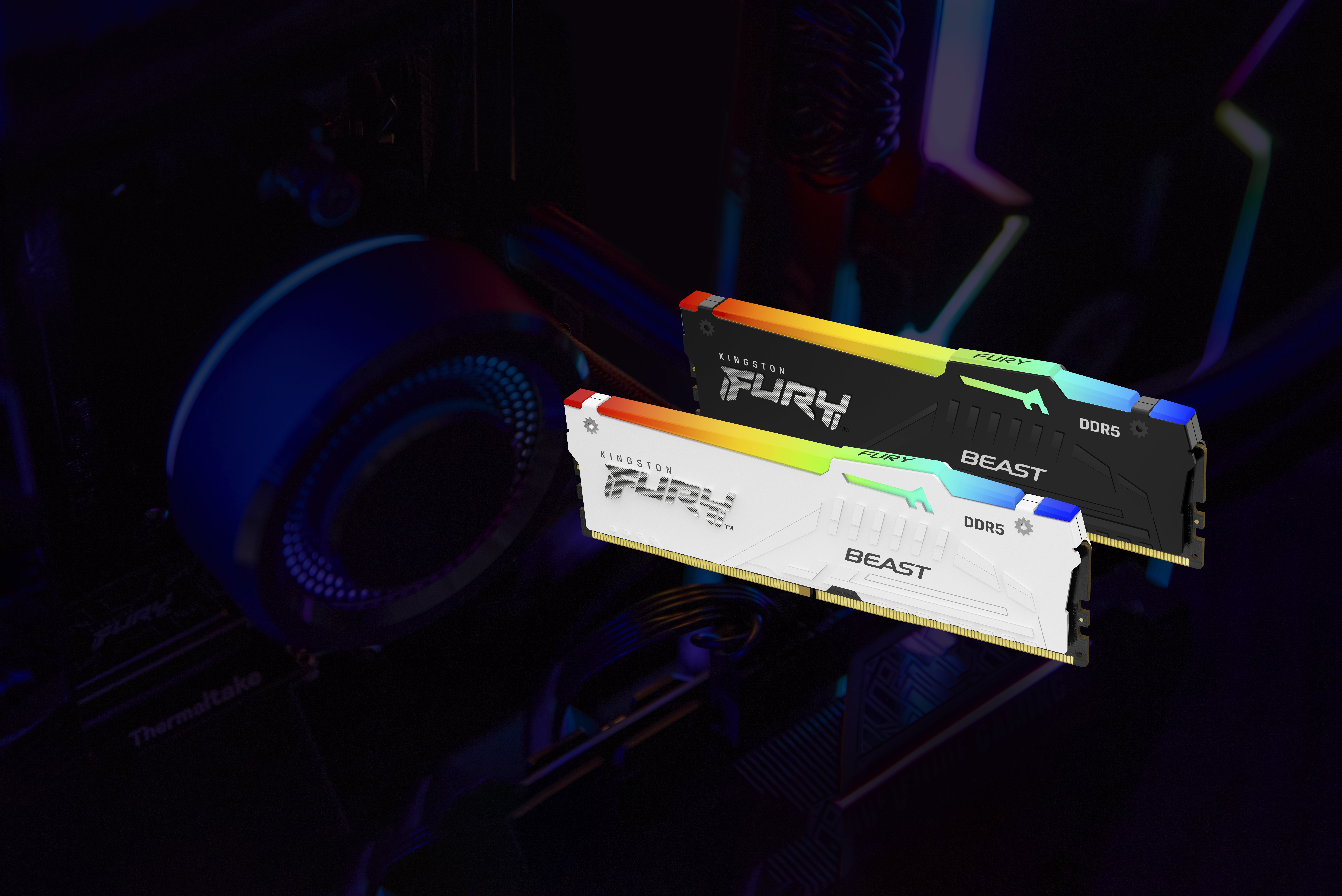 DDR5 32GB 5600MHZ FURY Beats RGB CL40 KF556C40BBA-32 9