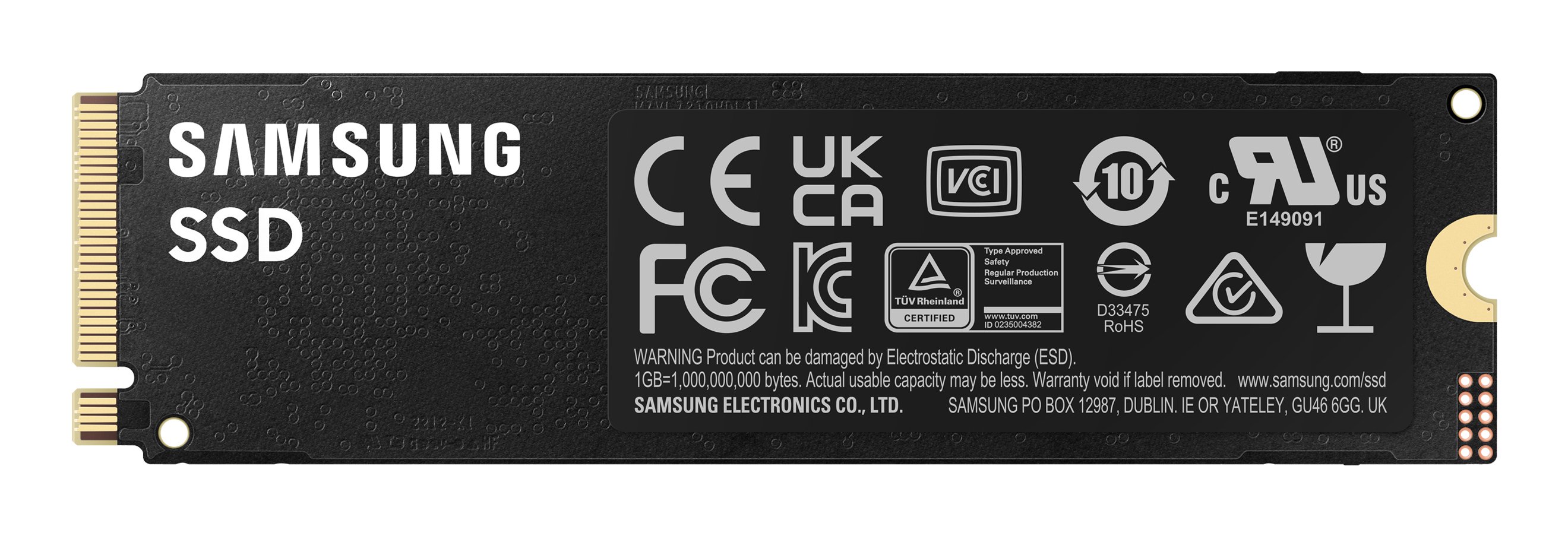 Samsung 990 Pro 1TB — NVMe PCIe 4.0 hasta 7450MB/s 5