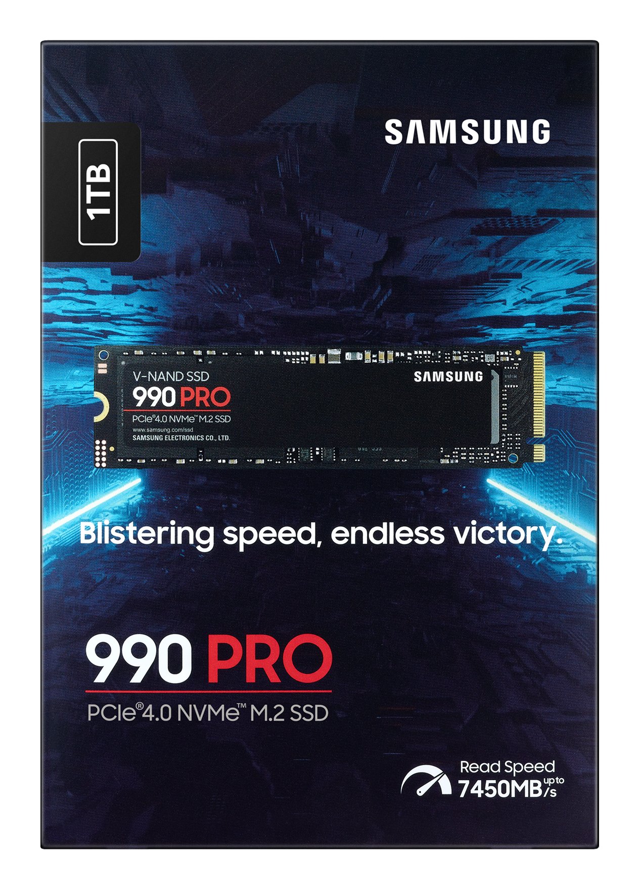 Samsung 990 Pro 1TB — NVMe PCIe 4.0 hasta 7450MB/s 6