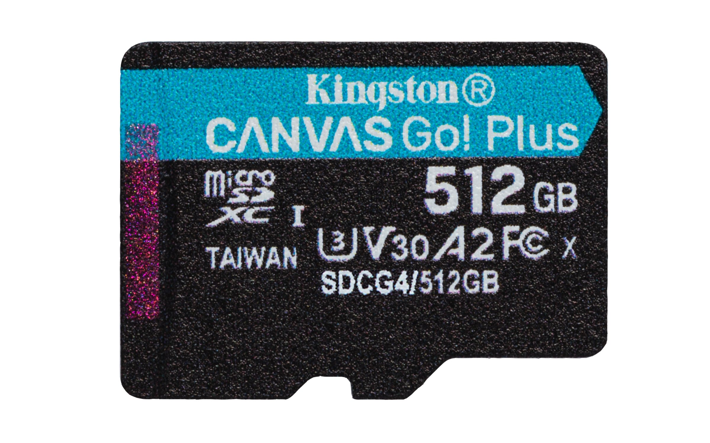 Memoria SD MICRO-SDXC 512GB Gen 4 200mb/s V30+ Adaptador CANVAS-GO PLUS SDCG4/512GB — vista detalle 1