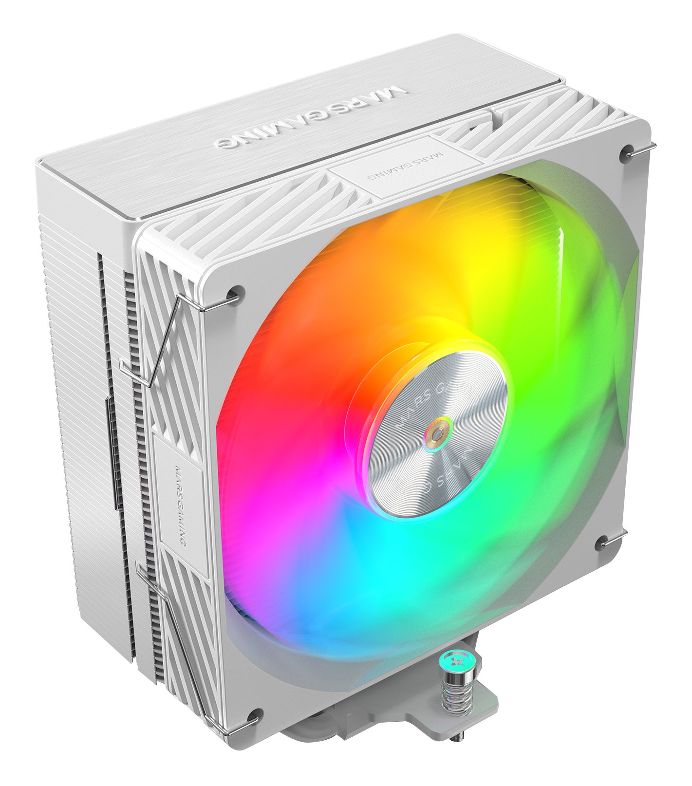 MARS GAMING MCPUX5ARGBW — Disipador CPU 120mm ARGB, TDP 280W 2