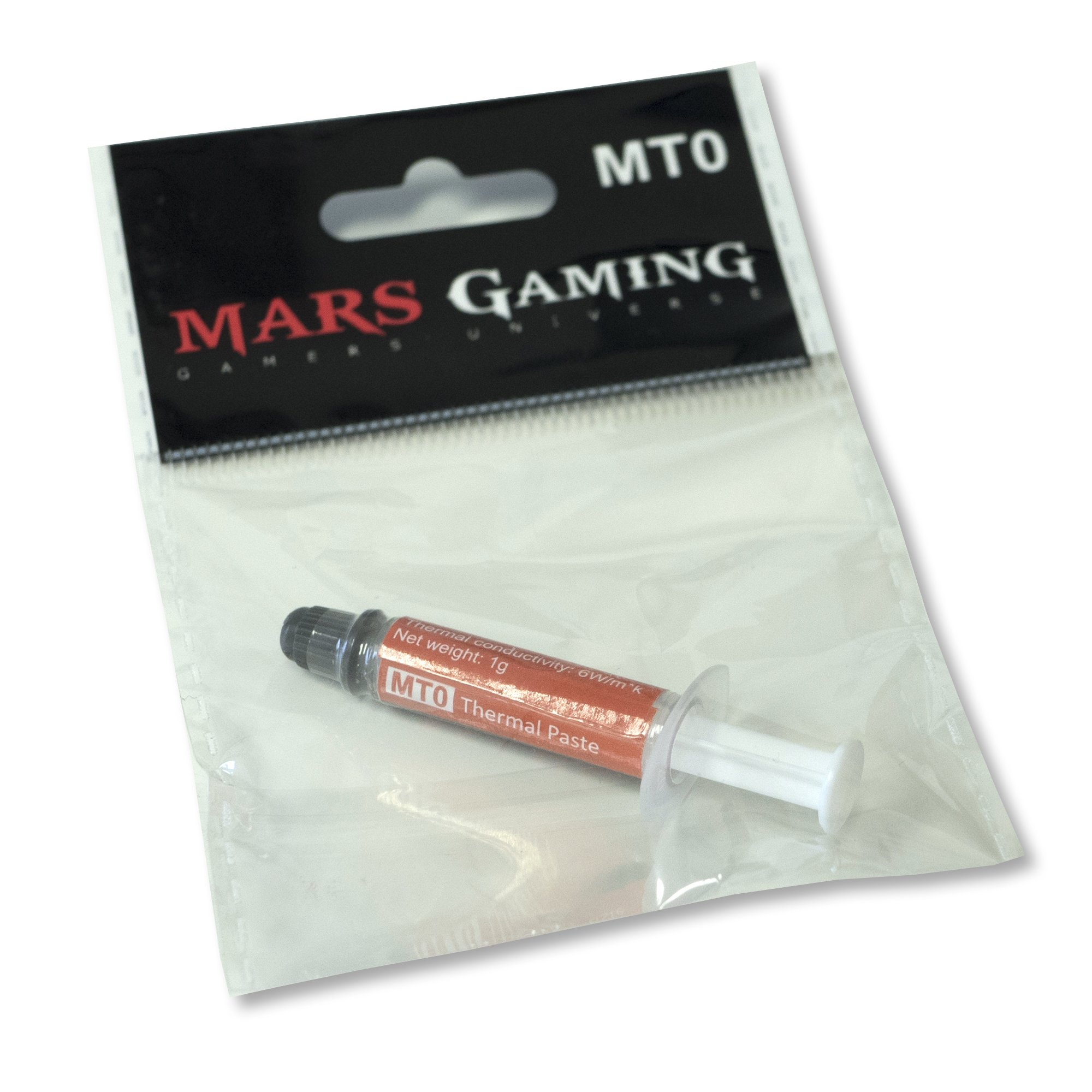 MARS GAMING MT0 — Pasta térmica nanotecnológica 6W no conductora 4