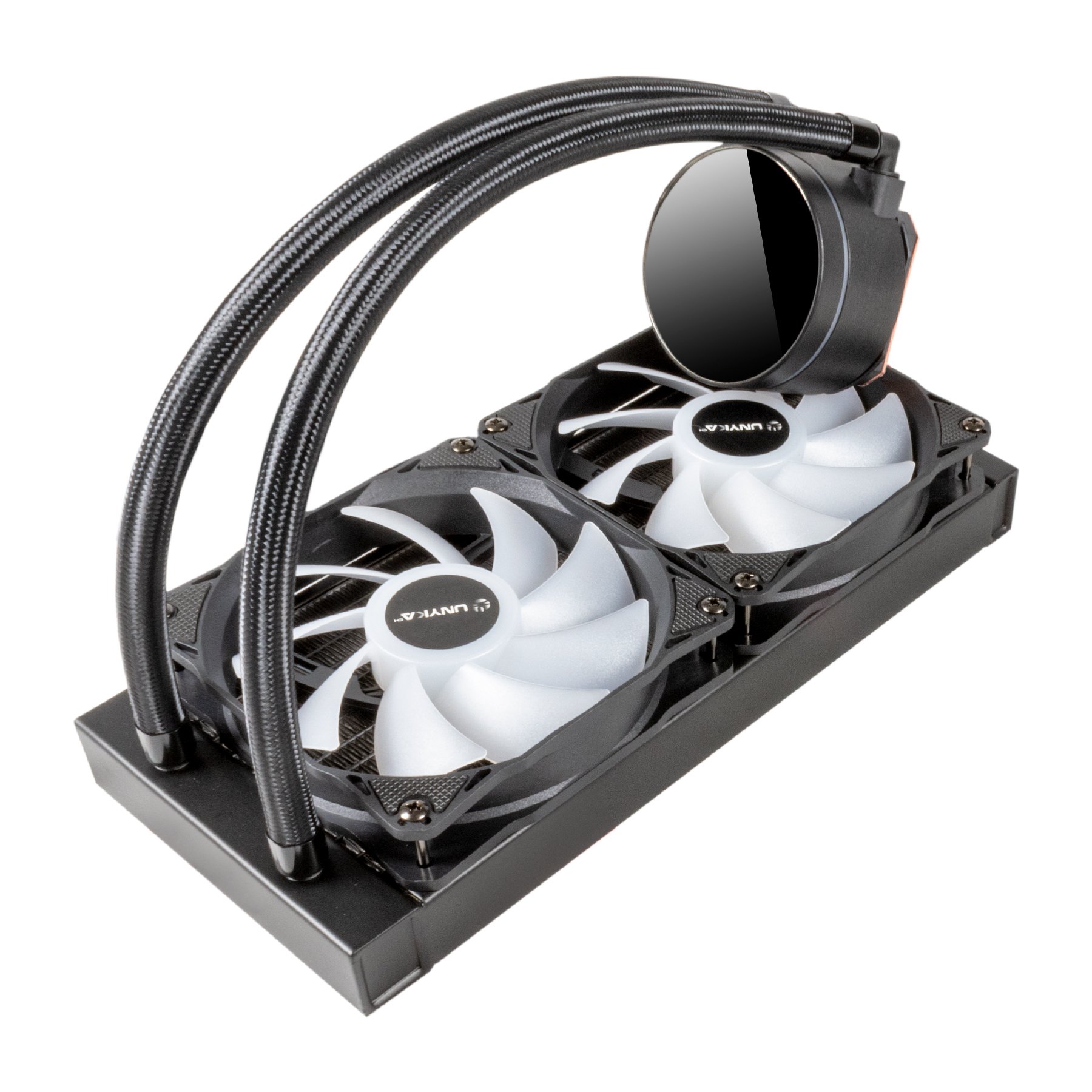 UNYKAch UK352101 AquaStorm 240 — Refrigeración líquida 240mm con pantalla LCD 4