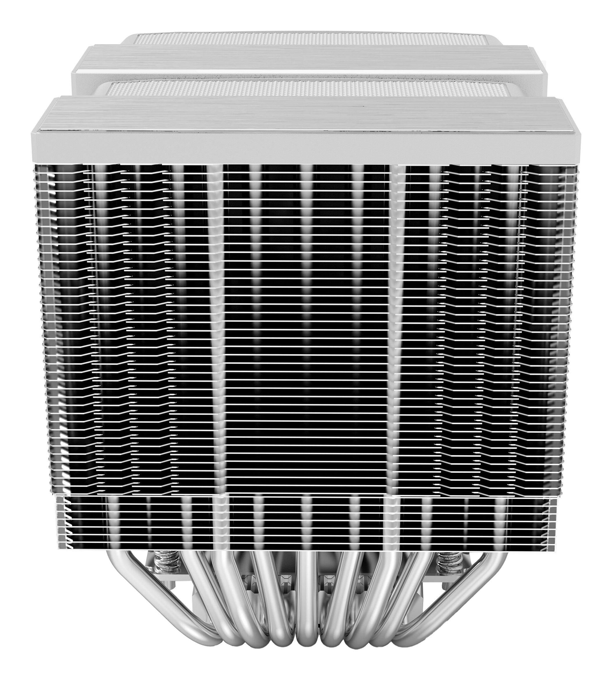 Ventilador con Disipador de CPU MCPUXU9W Doble Ventilador FBD Cobre Multisocket TPD 400W Blanco — vista detalle 2