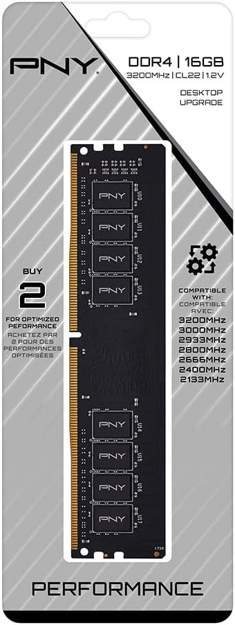 DDR4 16GB 3200MHz Cl 22 1X16 1.2V MD16GSD43200-SI 3