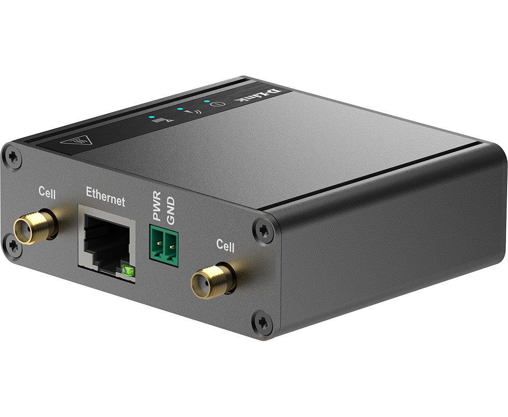 Modem VPN 5G LTE Industrial DWM-311 -G Carcasa Acero 1P 2.5G Poe+ — vista detalle 1