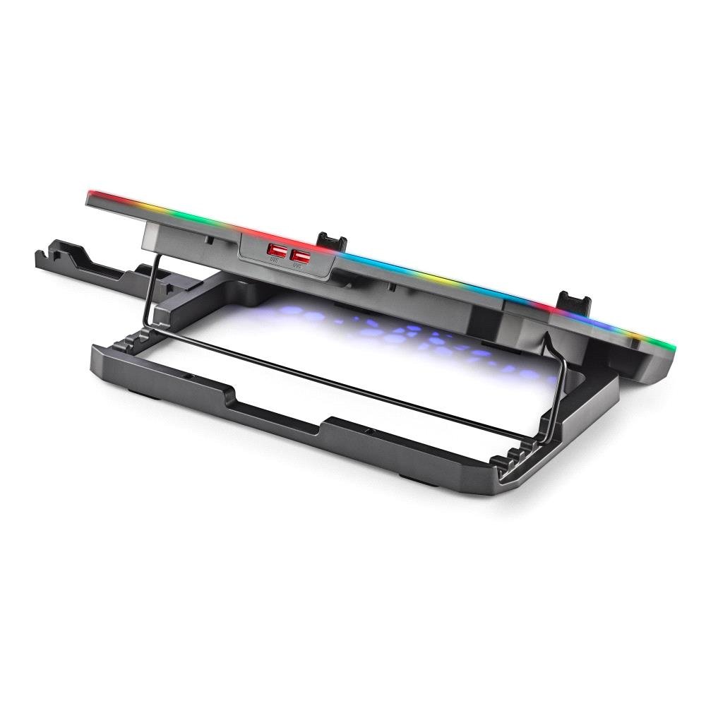 BASE de Refrigeracion para Portatiles HERO Stand hasta 15.6" 6 Ventiladores Pantalla LCD Soportepara Smartphone — vista detalle 2