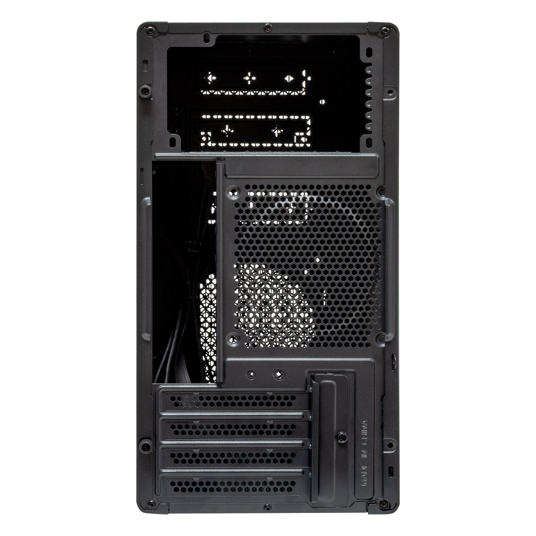 UNYKAch Numen 300 Pro — Micro ATX, orientación dual, 4 puertos USB 7