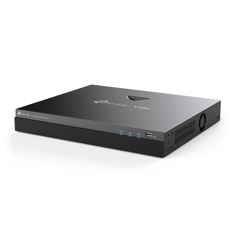 Grabador de Video TP-LINK VIGI NVR2016H 16 Canales RJ45 HDMI VGA 16MP H.265+ 2xSATA Esata 2xUSB — vista detalle 1