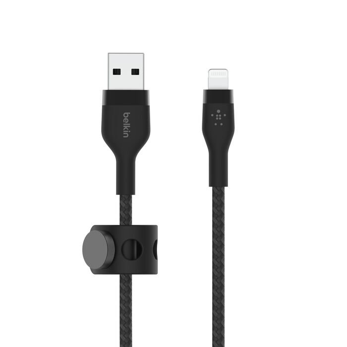 Belkin CAA010DS3MBK — Cable USB-A a Lightning 3m trenzado