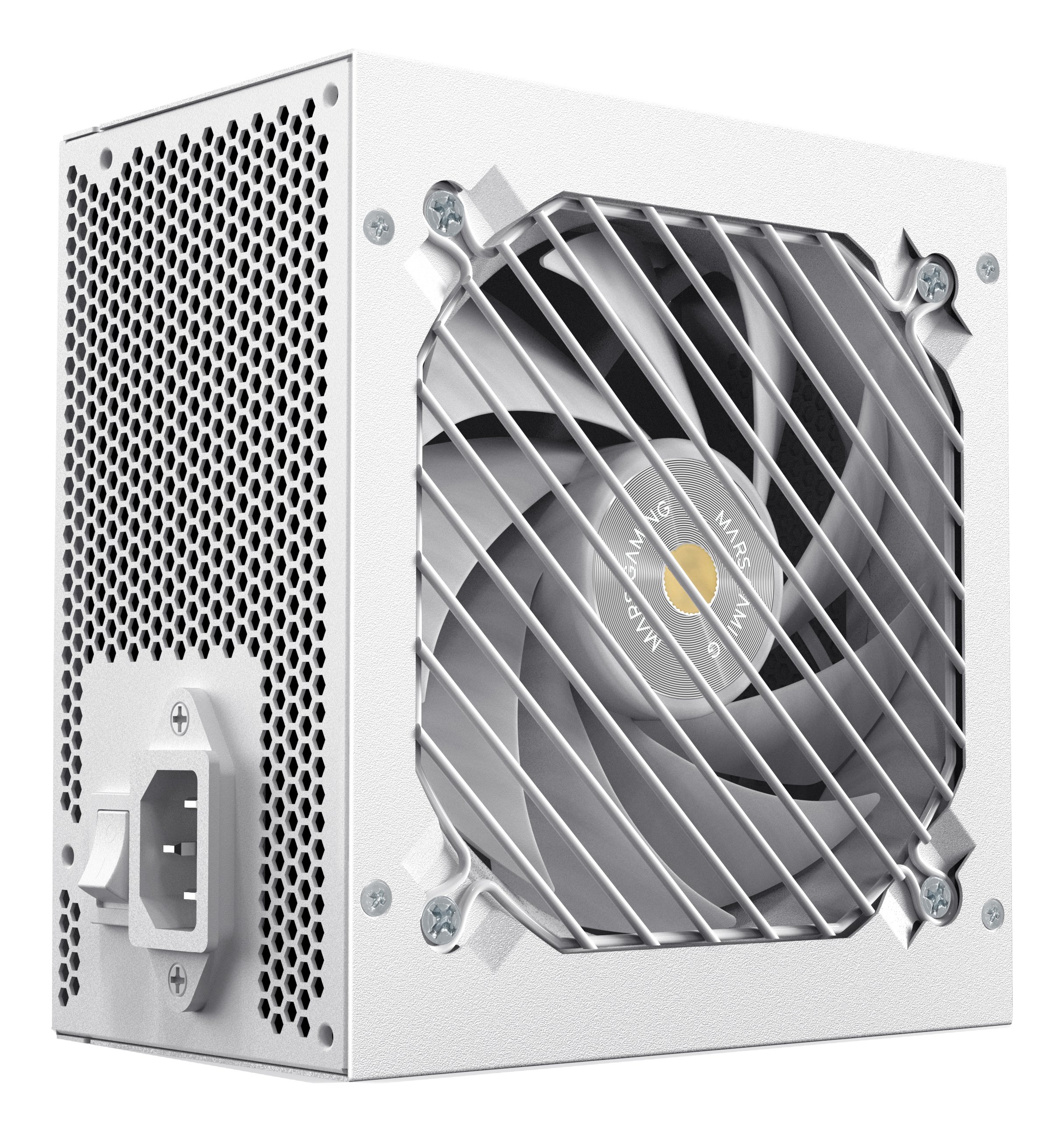 MARS GAMING 1000W — Fuente ATX 80+ Gold con ventilador silencioso 3