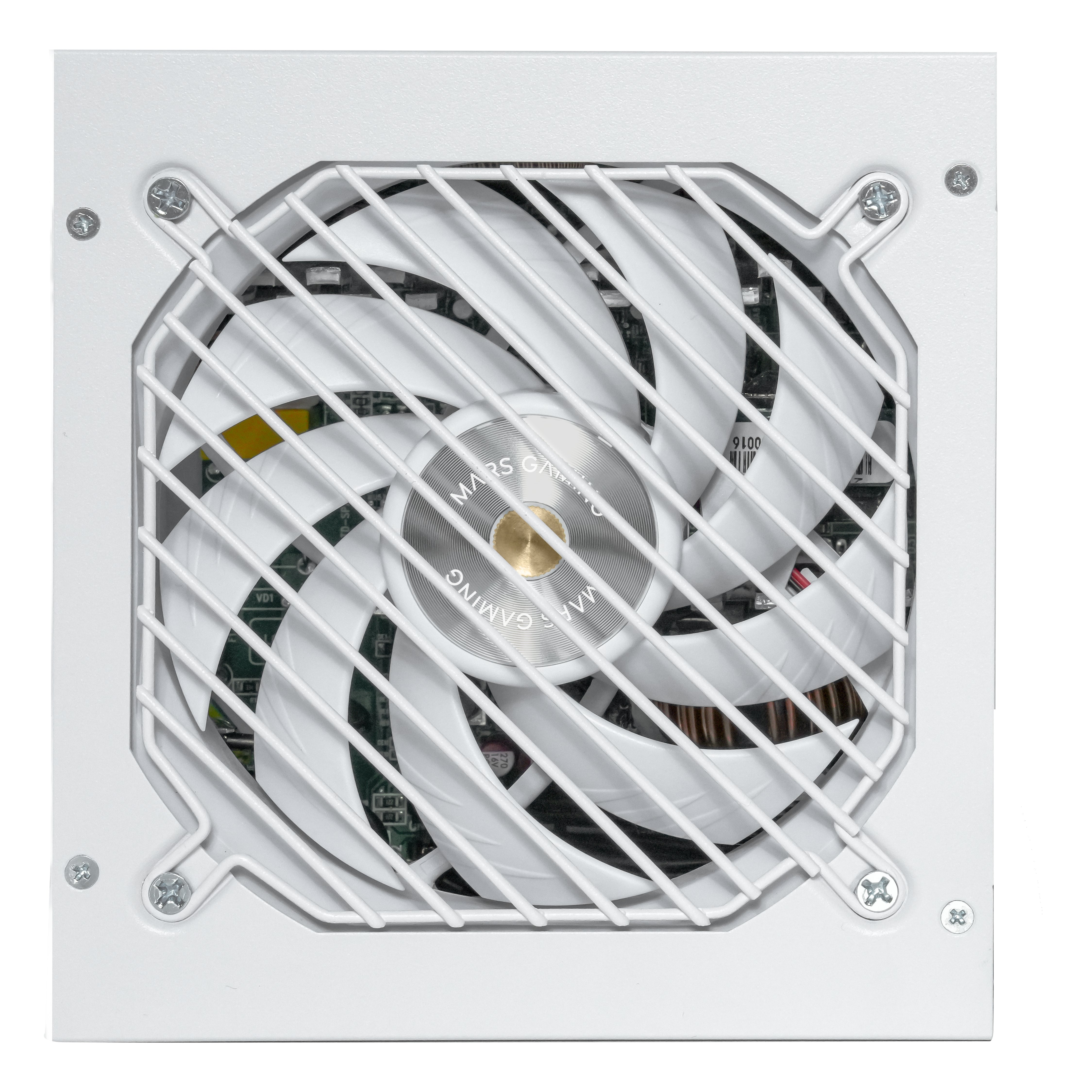 MARS GAMING 1000W — Fuente ATX 80+ Gold con ventilador silencioso 5