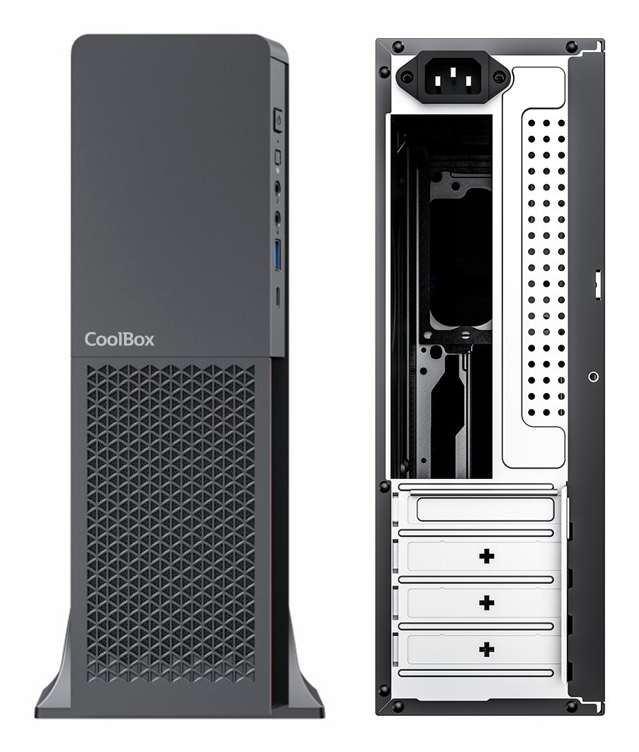 COOLBOX T313 — Caja MicroATX Slim con fuente 500W integrada 3