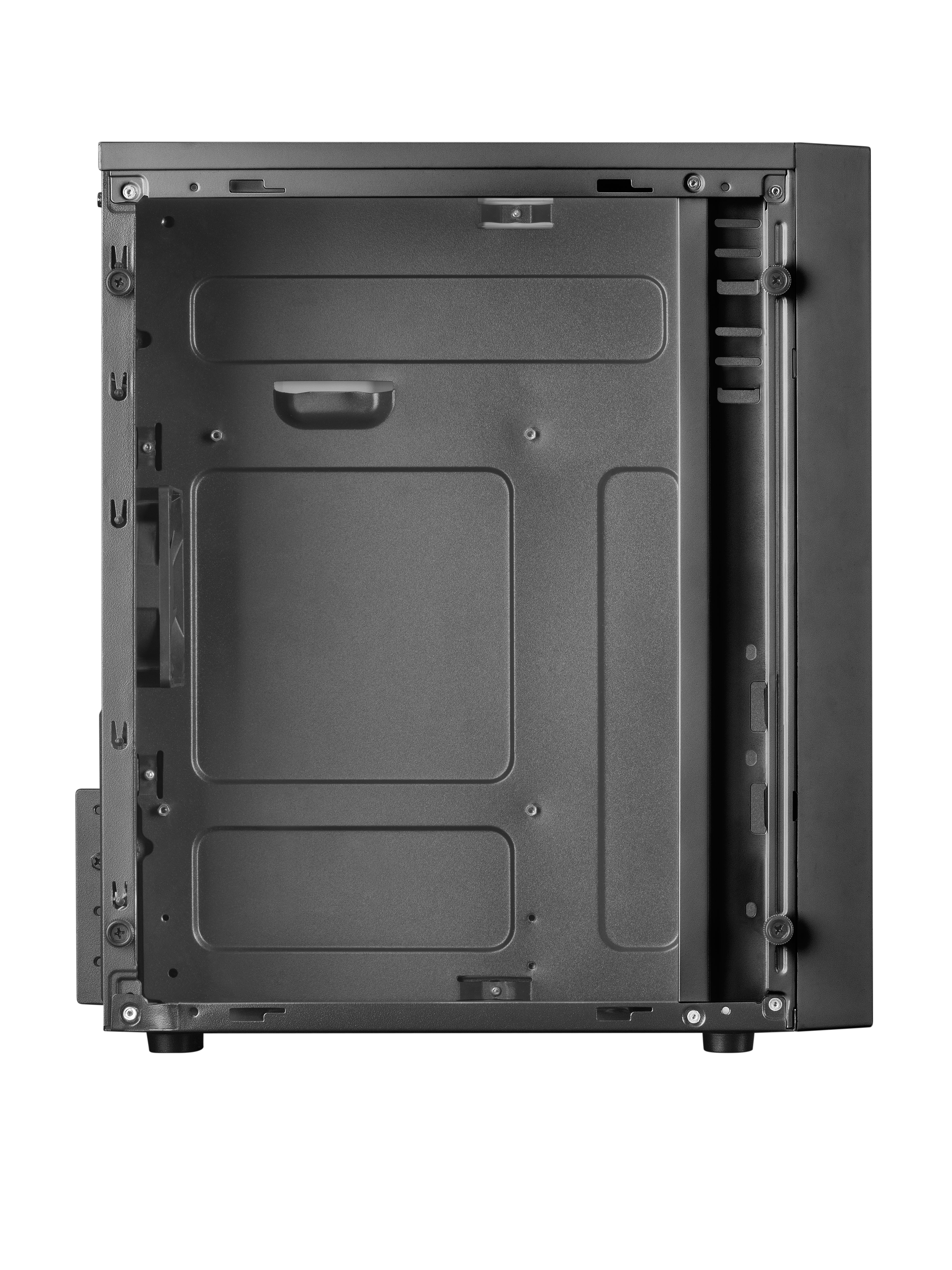 MARS GAMING MCM Black — Caja MicroATX Gaming con RGB frontal y ventana lateral 6