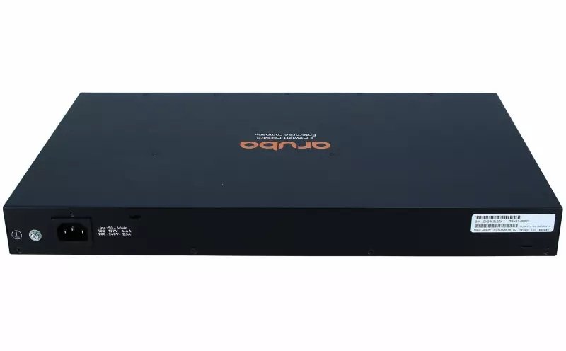 Switch Aruba 6000 24G CLASS4 POE 4SFP 370W Switch - Conmutador - Gestionado - 24 X 10/100/1000 (POE+) + 4 X Gigabit SFP — vista detalle 1