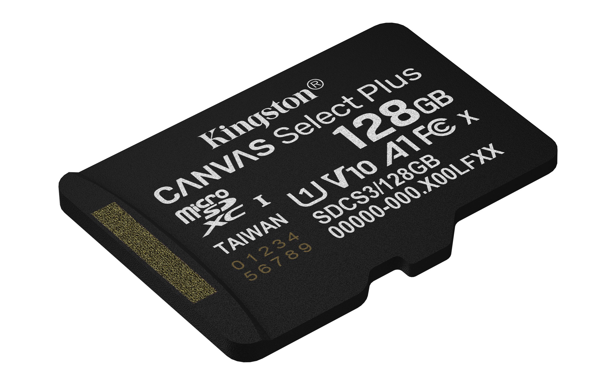 Kingston Canvas Select Plus 128GB — Memoria microSD Clase 10 con adaptador 4