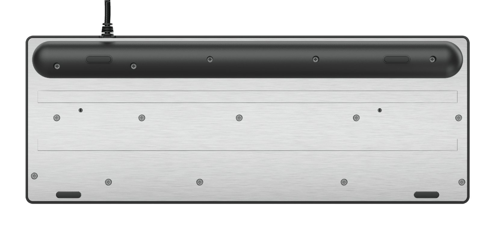 Teclado Gaming GXT 833 Thado Metalico Compacto Iluminacion LED Multicolor ANTI-GHOSTING 12 TECL.MULTIMEDIA USB 24067 — vista detalle 2