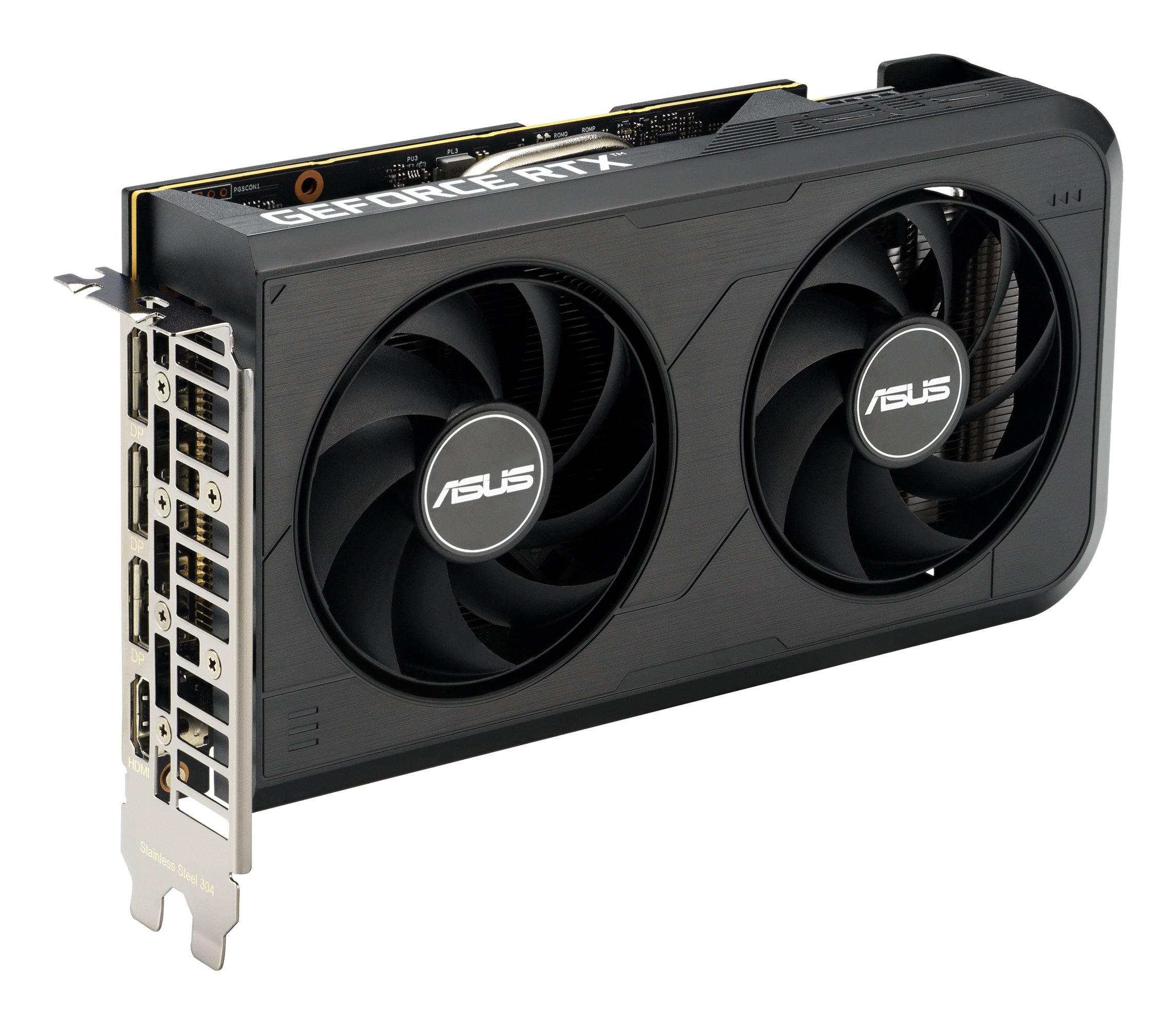 VGA Geforce DUAL RTX 5050 OC 8GB DDR6 3xDP 1xHDMI 2647MHz CUDA 2560 128BIT DUAL FAN — vista detalle 1