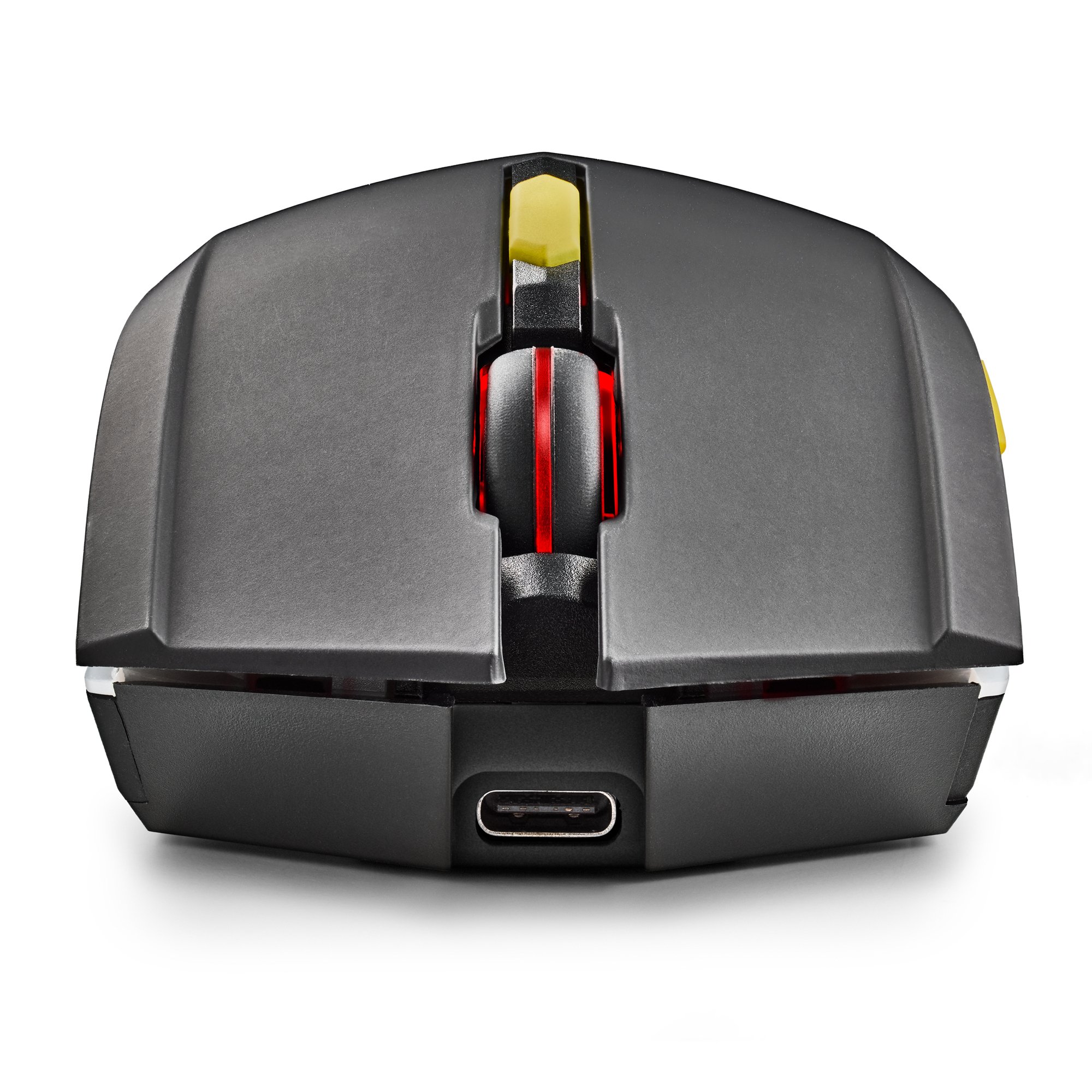 Mouse Wireless GMX-200 Receptor 2.4GHZ 800-1200-2400-3200 DPI BAT. 300 Mah Negro — vista detalle 2