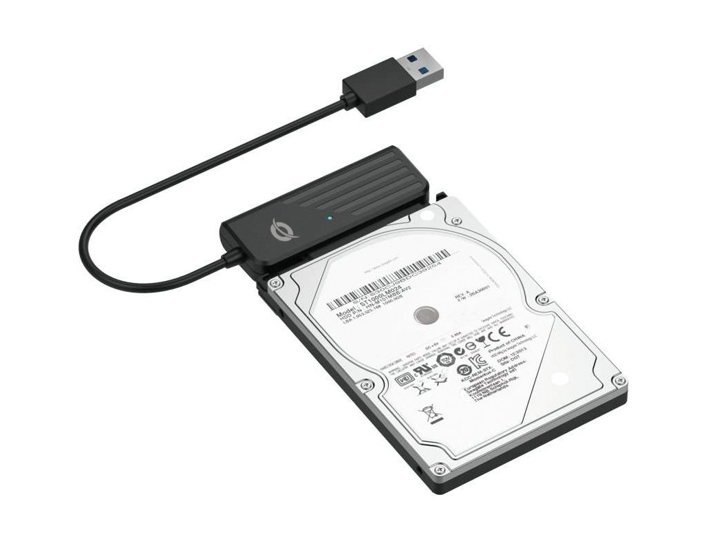Adaptador USB 3.0 a SATA — vista detalle 1