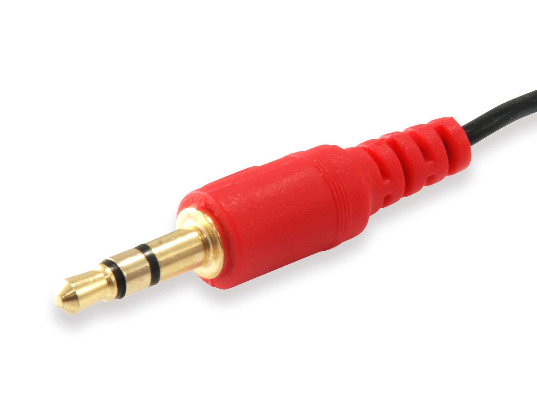 EQUIP Cable Audio 3.5mm — Adaptador Y de 1 entrada a 2 salidas 4