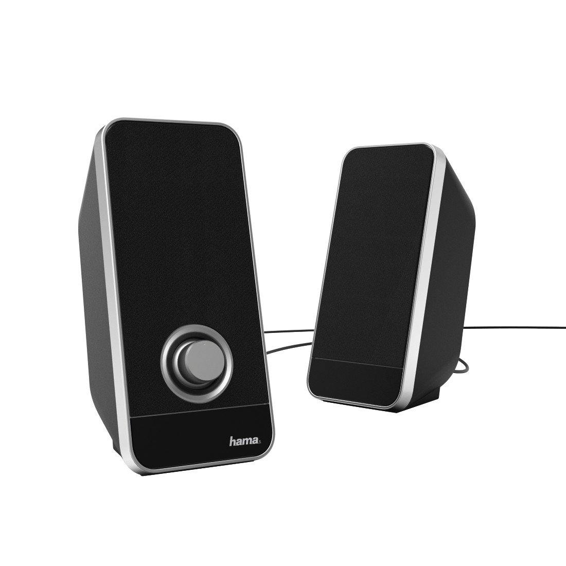 HAMA Sonic LS-206 — Altavoces 2.0 USB con control de volumen