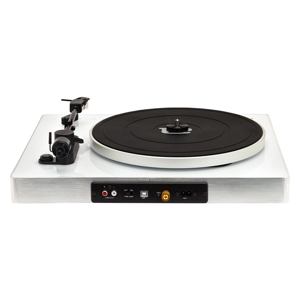 Tocadiscos Bluetooth APX-680BT Black Alta Precision BT 5.0 Plato de Metal 27.5cm TRES Velocidades 33 10