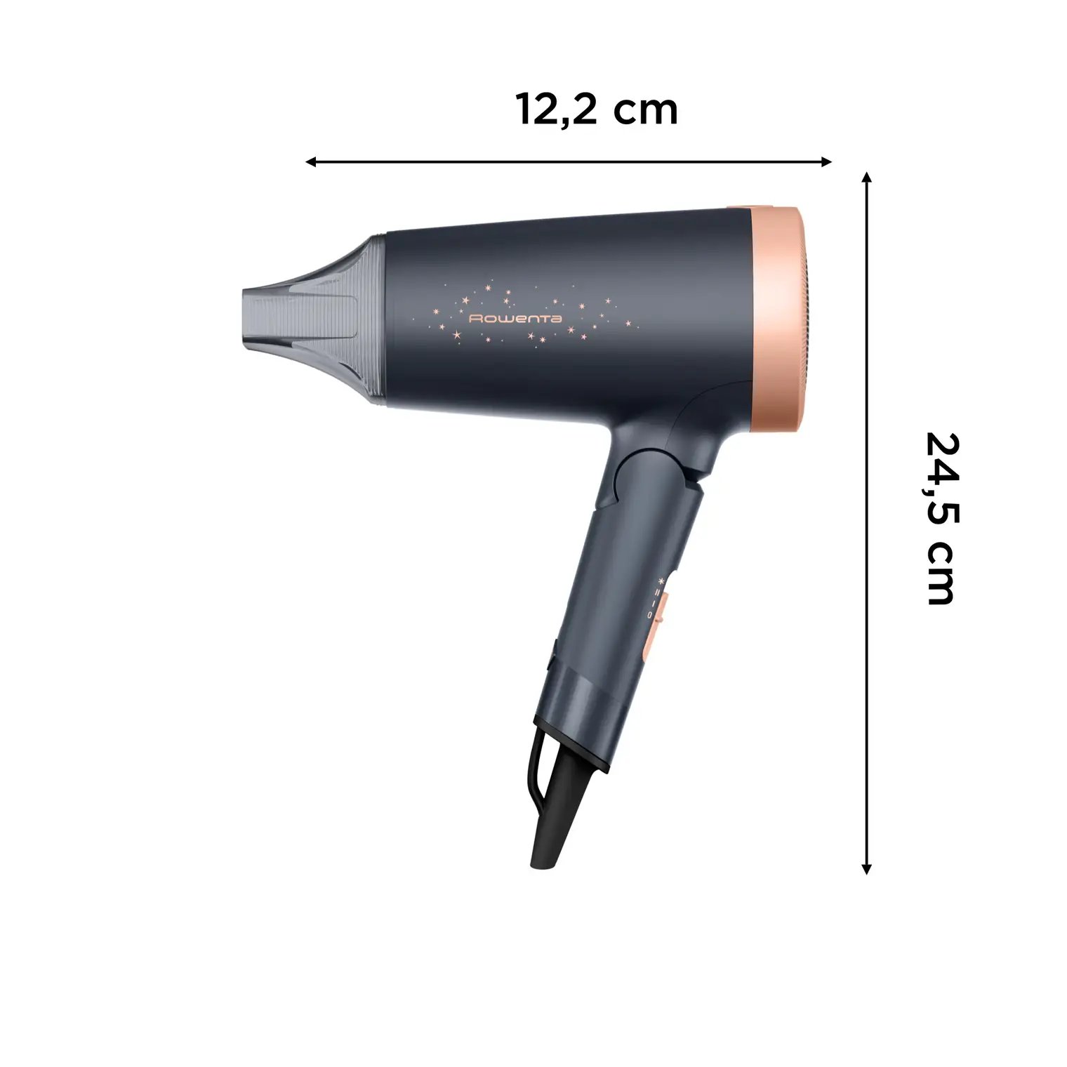 Secador de PELO CV1851F0 Express Style 1900W Plegable 2 Temperaturas Boquilla Precisa 5