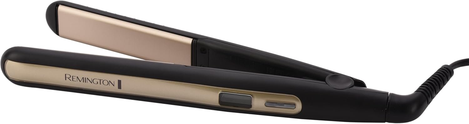 Plancha de PELO Sleek&curl Pantalla Digital 150-230ºC Cable Giratorio Placas 110mm 2