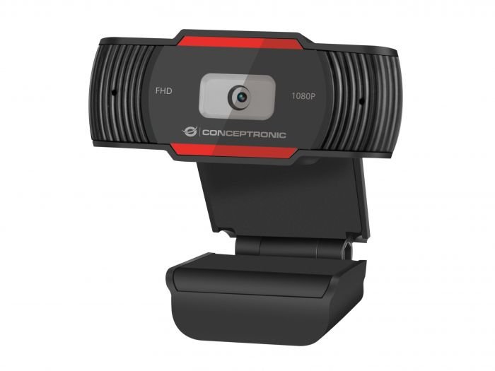 CONCEPTRONIC AMDIS04 — Webcam Full HD 1080p con micrófono integrado 2