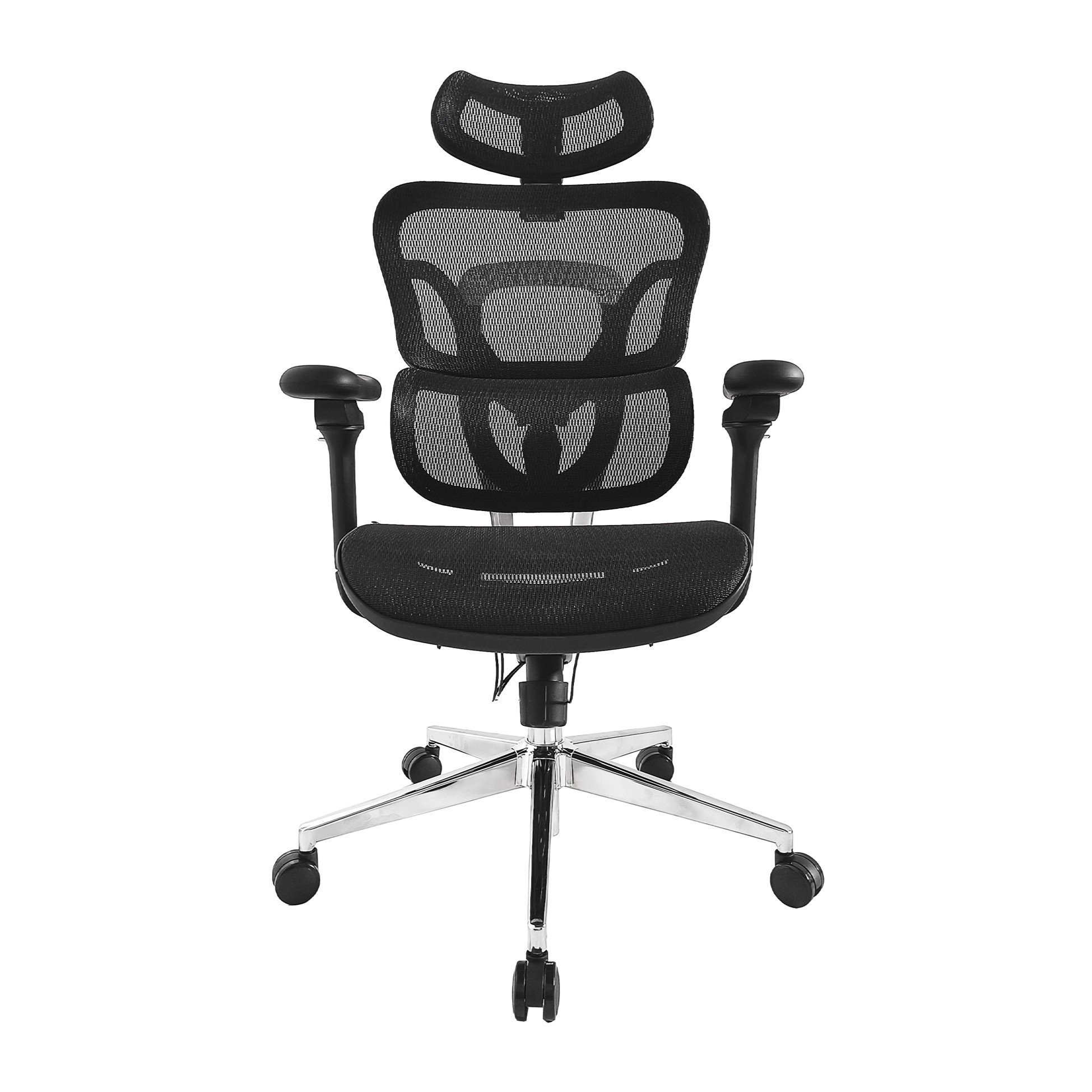 Silla de Oficina Ergonomica 651051 Premium Color Negro Tapiceria Malla 5 Posiciones — vista detalle 2