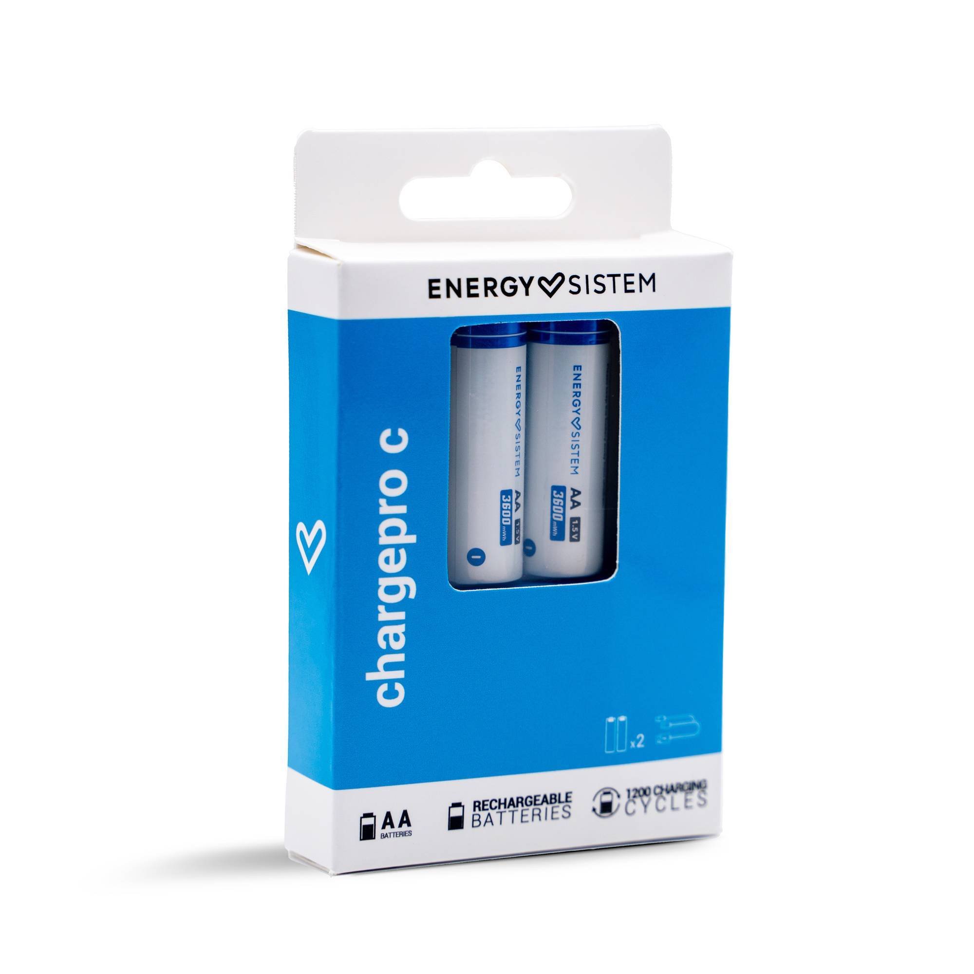Energy Sistem AA Recargables — USB-C, 740mWh, pack 2 unidades 4