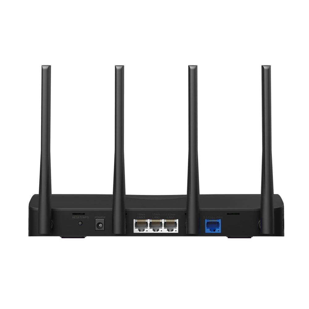 Router WIFI 7 Triple Banda MR27BE BE3600 4P 3.6Gbps 2x2.5Gbps 2x1Gbps Easymesh 2