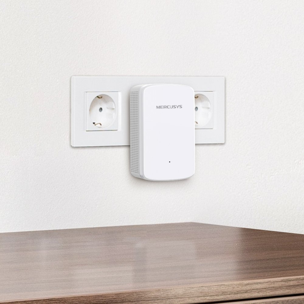 MERCUSYS ME20 — Extensor dual band AC750 para ampliar cobertura WiFi 4