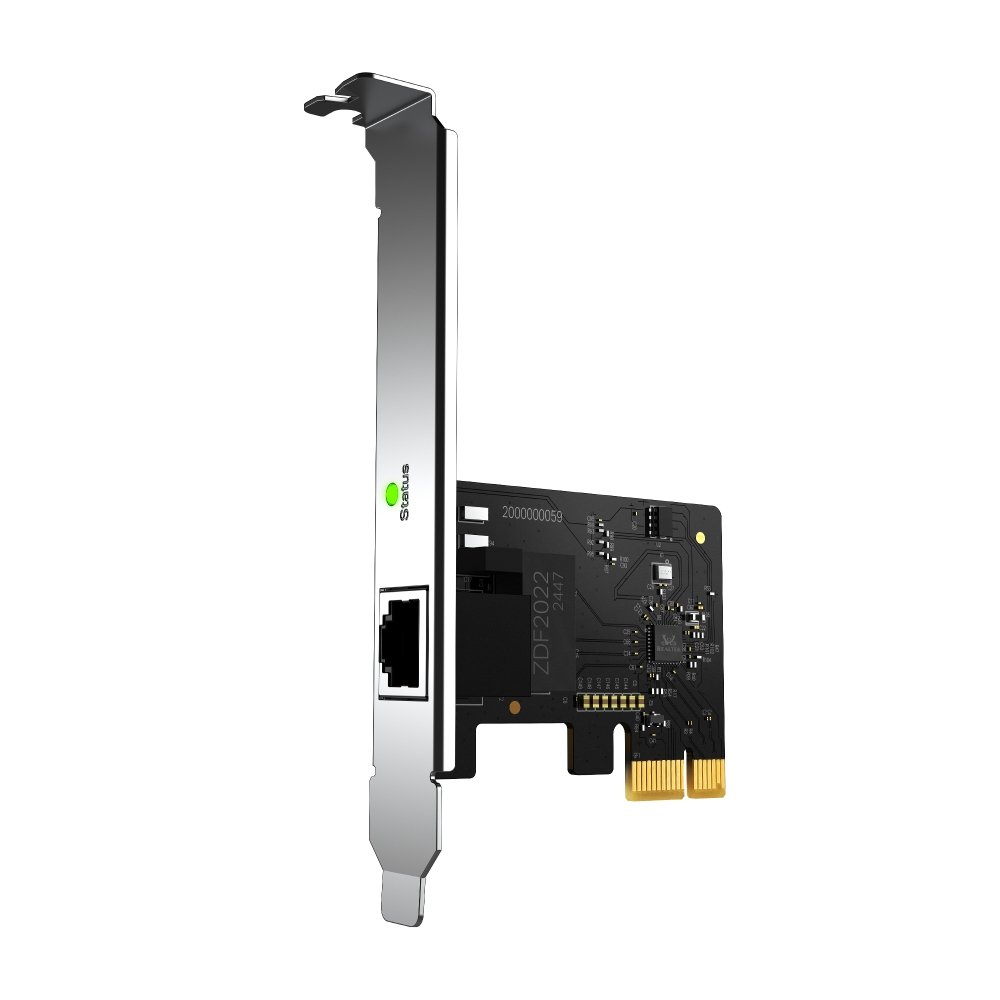 MERCUSYS Adaptador Ethernet PCIe — Gigabit con soporte dual