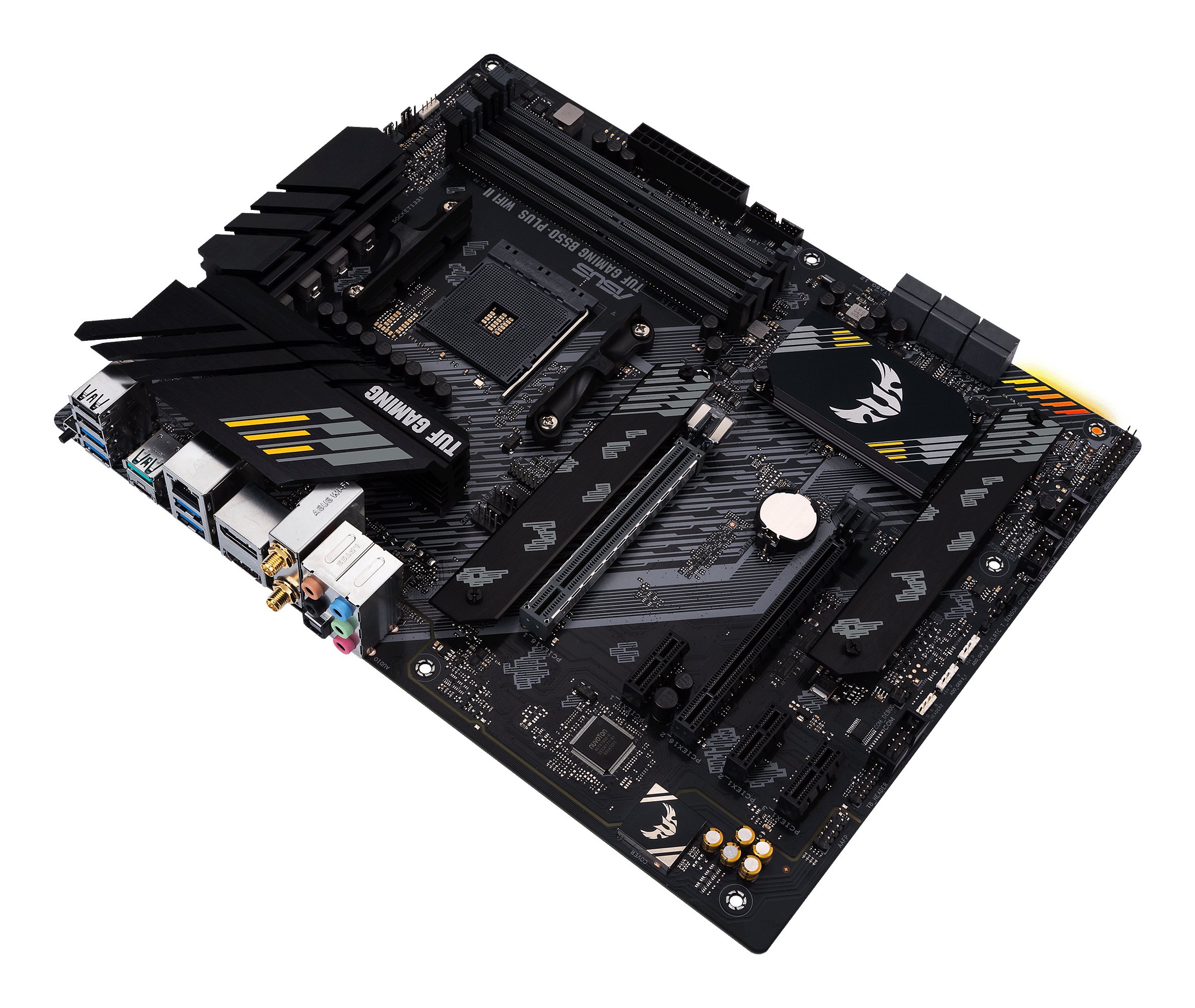 PB TUF Gaming B550-PLUS WIFI II SKT AM4 ATX 4xDDR4 Displayport HDMI USB 3.2 — vista detalle 2