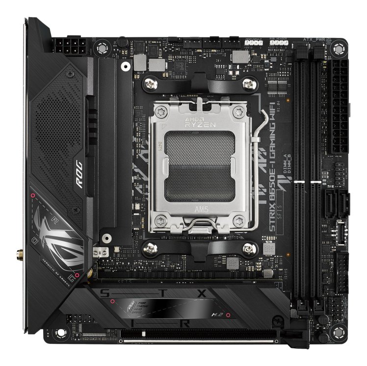 PB ROG Strix B650E-I Gaming WIFI ITX Skt AM5 — vista detalle 2
