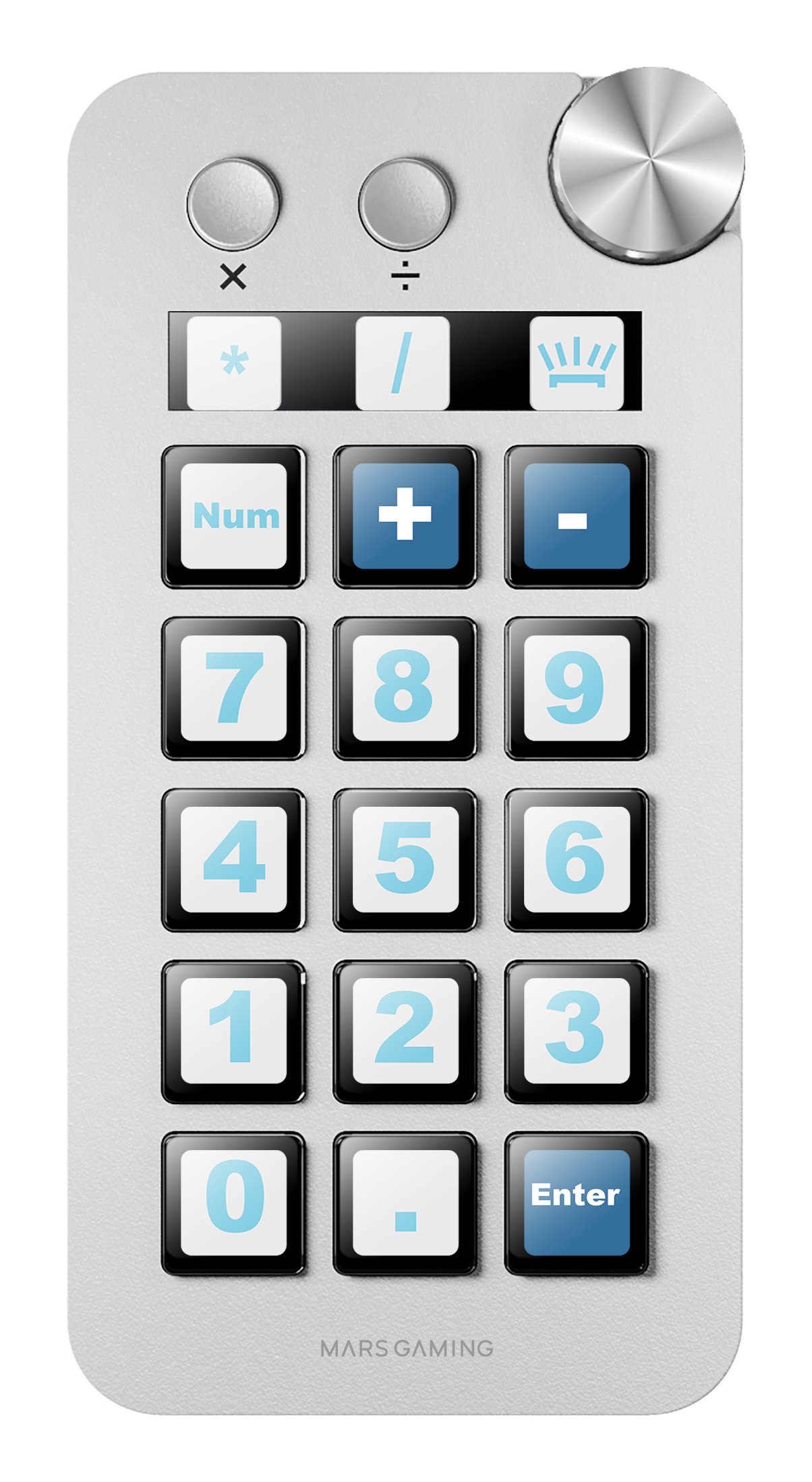 MARS GAMING MSDNEOW — Control Deck 15 teclas con pantalla LCD