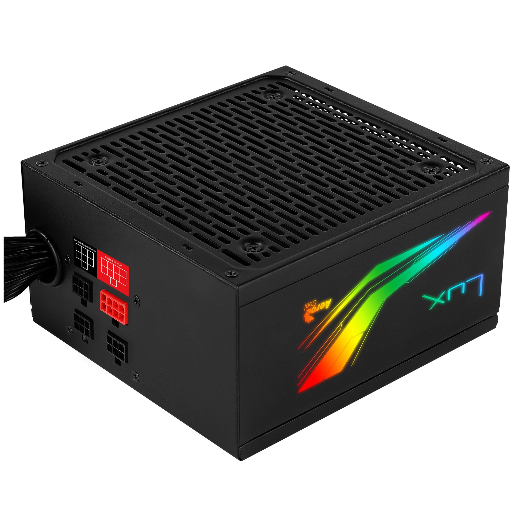 Fuente de Alimentacion Modular LUX RGB 550W Certificado 8...