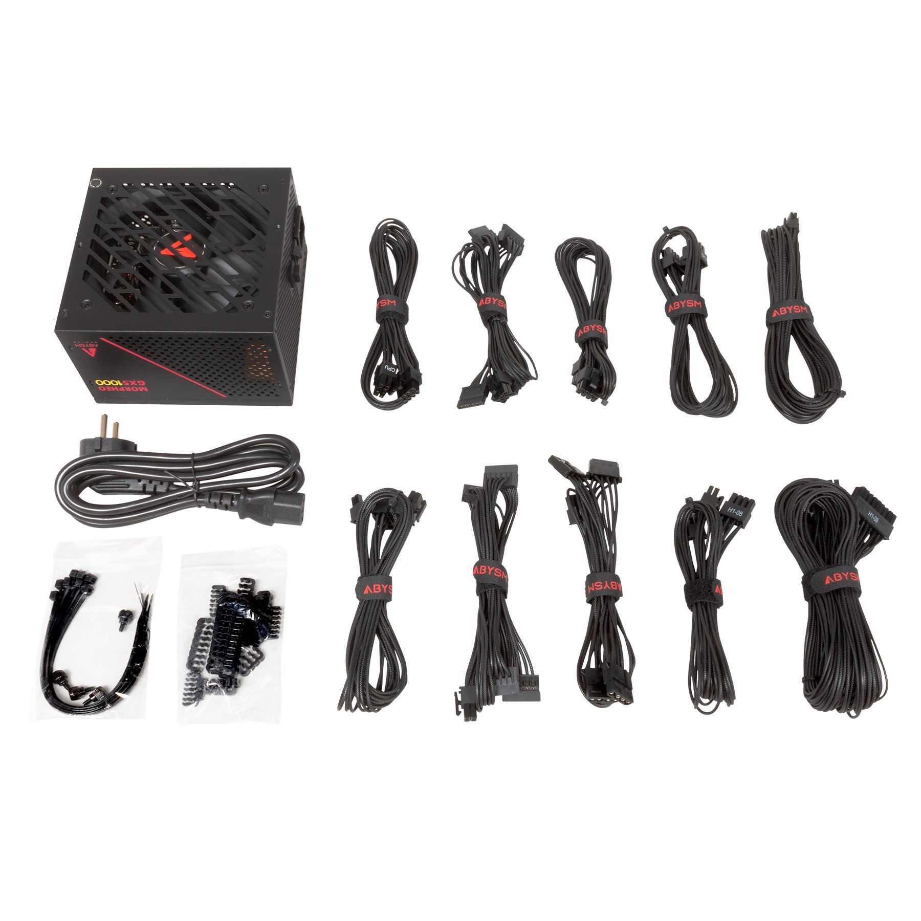 Fuente de Alimentación Modular 1000W Morpheo GX5 ATX 3.1 80 PLUS GOLD Negro 7