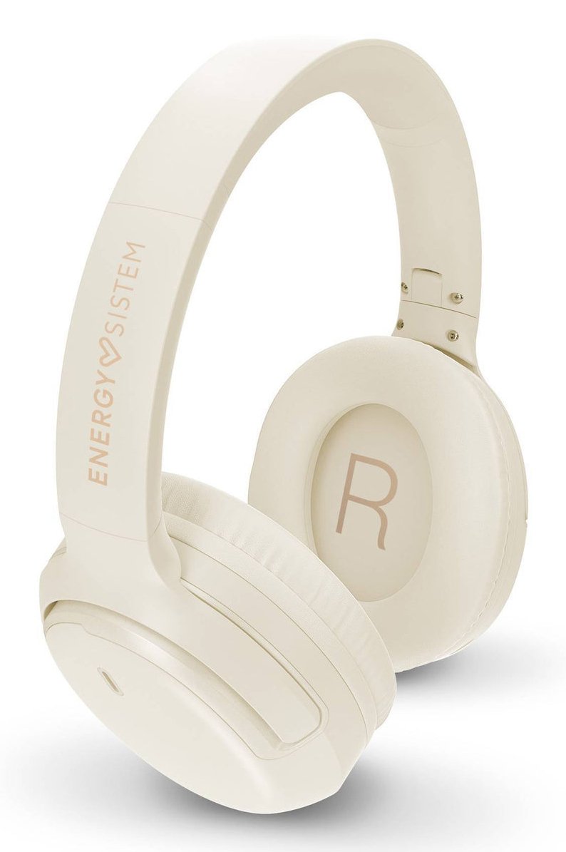 Energy Sistem Cream Rizz — Auricular Bluetooth 50h batería y carga rápida