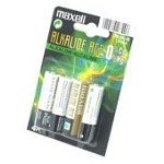 MAXELL LR06-B4 — Pilas AA 1.5V, pack 4 unidades
