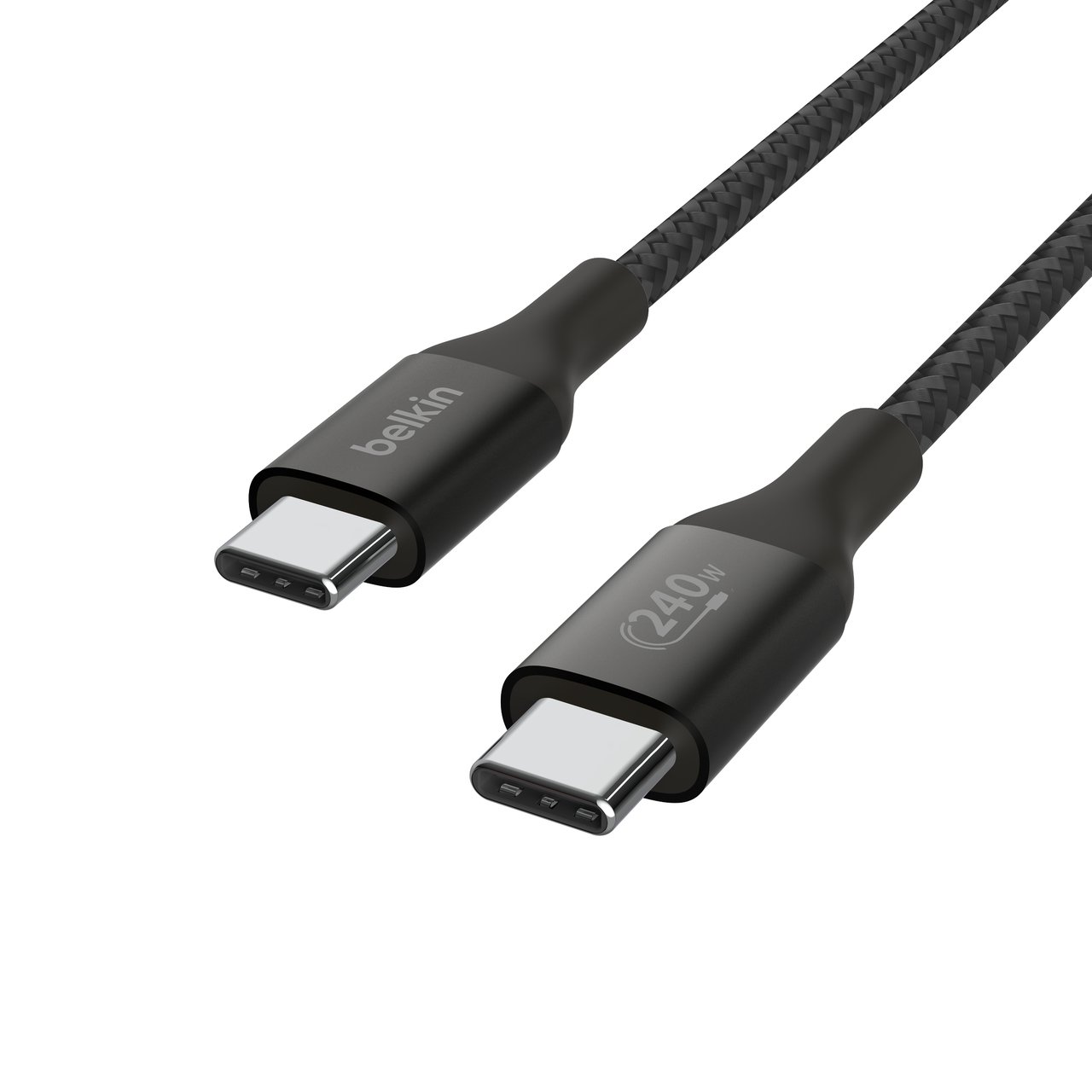 Belkin CAB015BT1MBK — Cable USB-C 1m, 240W trenzado — vista detalle 1