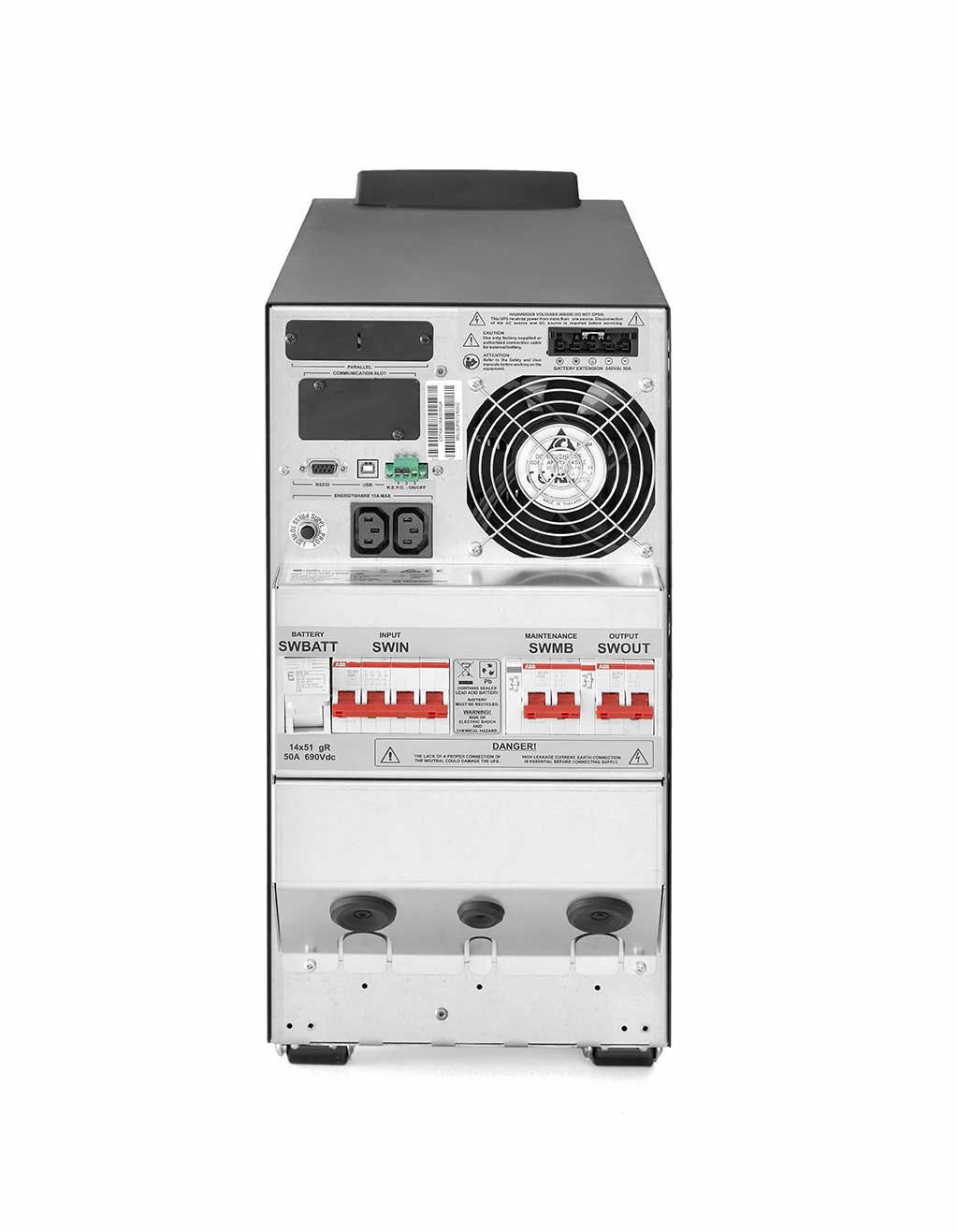 SAI Sentinel Tower 8000VA - 8000W Bloque de Terminales + 2 IEC 320 C13 — vista detalle 2